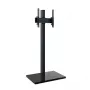 HAGOR comPROnents Elia 160 bodemstandaard voor 46-65 inch schermen - hoogglans zwart aluminium 3340