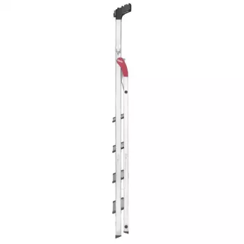 HAILO huishoudtrap L80 ComfortLine aluminium 5 treden