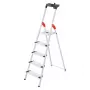 HAILO huishoudtrap L80 ComfortLine aluminium 5 treden