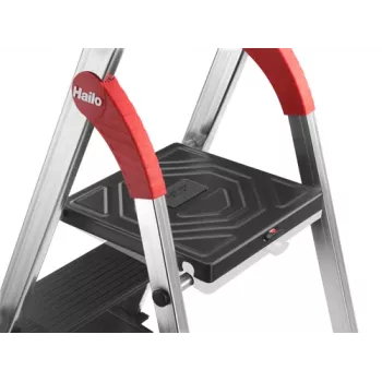 HAILO L100 TopLine aluminium 4-treden huishoudtrap