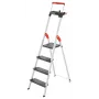 HAILO L100 TopLine aluminium 4-treden huishoudtrap