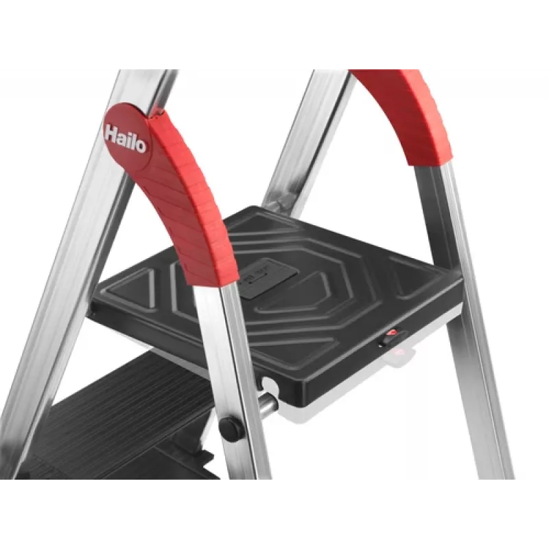HAILO L100 TopLine aluminium huishoudtrap, 5 treden