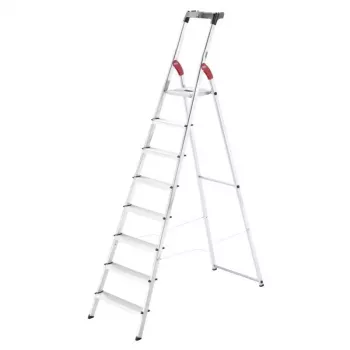 HAILO L60 StandardLine aluminium 8-treden huishoudtrap