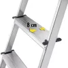 HAILO L60 StandardLine aluminium stapladder, 6 treden, 150 kg, EN 131