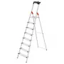 HAILO L80 ComfortLine aluminium stapladder, 8 treden