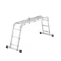 HAILO M60 universele ladder aluminium 4x3 sporten multifunctionele vouwladder
