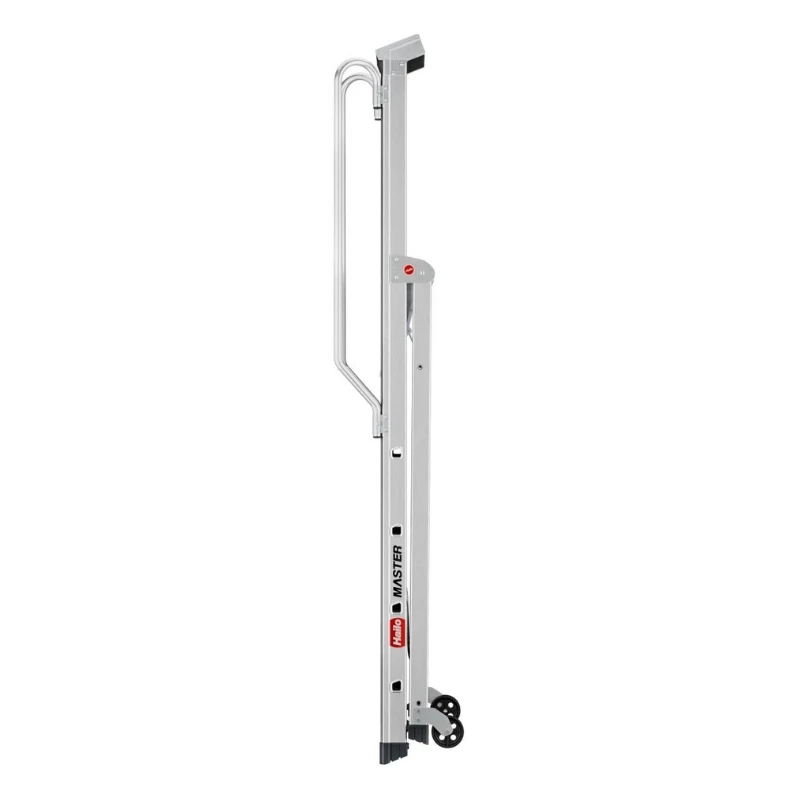HAILO Master P80 aluminium mobiele platformtrap, 5 treden, 150 kg, EN 131