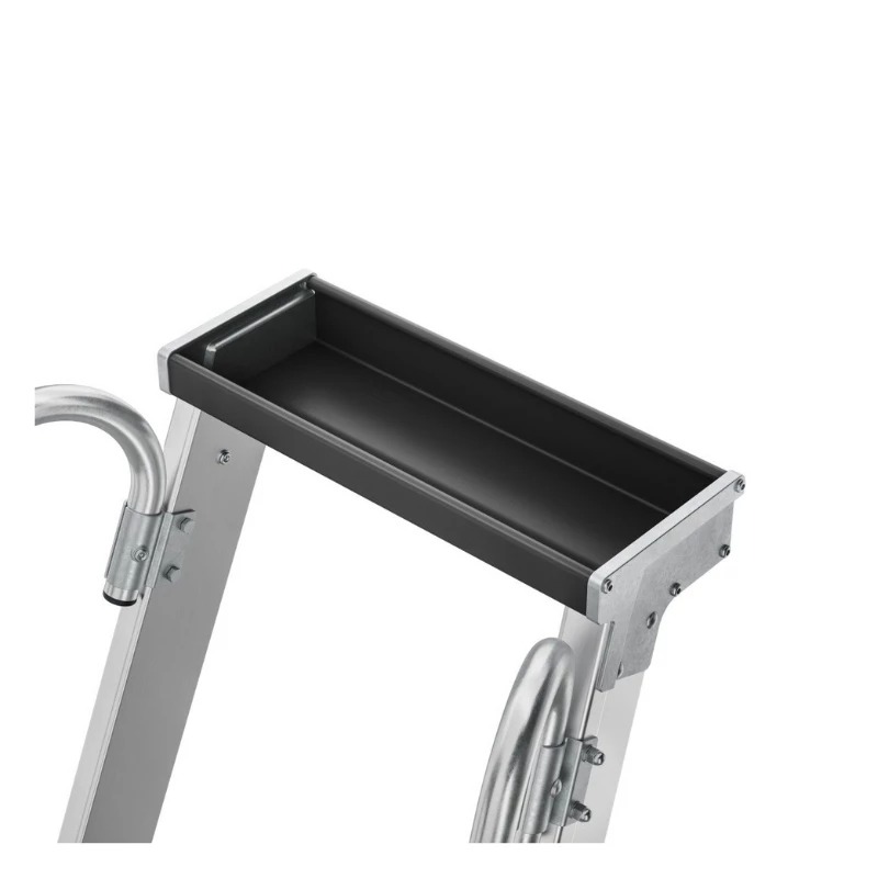 HAILO Master P80 aluminium mobiele platformtrap, 5 treden, 150 kg, EN 131