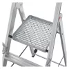 HAILO Master P80 aluminium mobiele platformtrap, 5 treden, 150 kg, EN 131