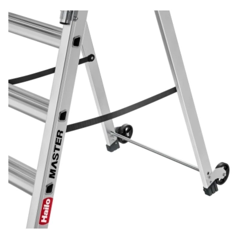 HAILO Master P80 mobiele platformladder, aluminium, 7 treden