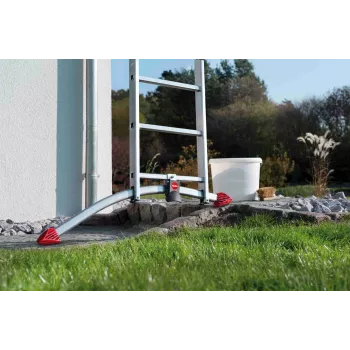 HAILO ProfiLOT combinatieladder S100, aluminium, 3x12 sporten, 150 kg, EN 131 Professional