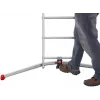 Hailo S100 ProfiLOT combinatieladder, aluminium, 2x6+1x5 sporten, 3-delig, max. belasting 150 kg