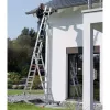 Hailo S100 ProfiLOT combinatieladder, aluminium, 3-delig, 2x9+1x8 sporten, max. werkhoogte 7,00 m