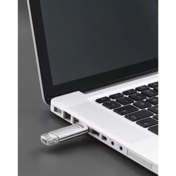 Hama C-Laeta 128GB USB 3.1 Gen 1 dual USB-A/USB-C flashdrive - zilver 00213109