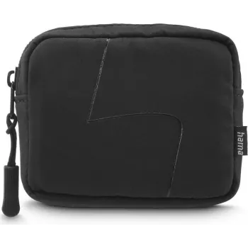Hama koptelefoonhoes voor in-ear en accessoires, karabijnhaak, organizer, zwart (00231046)