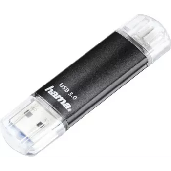 Hama Laeta Twin USB-stick 128 GB, USB Type-A & Micro-USB, USB 3.2 Gen 1, zwart 00181099