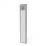 HAMA LED-nachtlamp met bewegings- en schemersensor, oplaadbaar, magnetisch, aluminium, 21 cm, zilver
