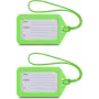 Hama bagagelabel, 9 x 5 cm, 2-pack, groen (00178162)