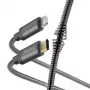 Hama metalen USB-C naar Lightning-kabel 1,5m antraciet