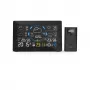 Hama slim weerstation met buitensensor, thermometer, hygrometer, barometer, WLAN, zwart (00176675)