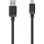 Hama USB-A naar Micro-USB oplaad- en datakabel, 1 m, zwart 00201803