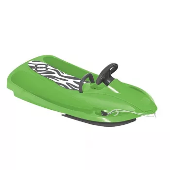 Hamax Sno Zebra Snow Racer groen polyethyleen