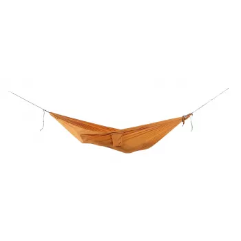 Hangmat Compact Sand - 1-2 personen parachutestof hangmat met boombanden