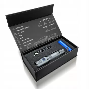 Handheld-zaklamp 20W LED everActive FL-2000R Buddy 2000 lumen IPX4