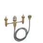 Hansgrohe badkraan HG 4-gats basisset inbouw opbouw
