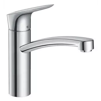 HANSGROHE Logis 160 keukenkraan, draaibare uitloop, chroom