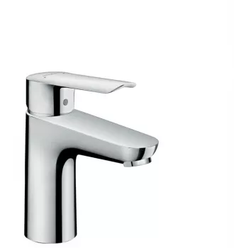 HANSGROHE Logis E 100 wastafelkraan met pop-up afvoerset chroom