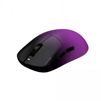 Hator Quasar 3 ULTIMA bedrade gaming-muis zwart-paars