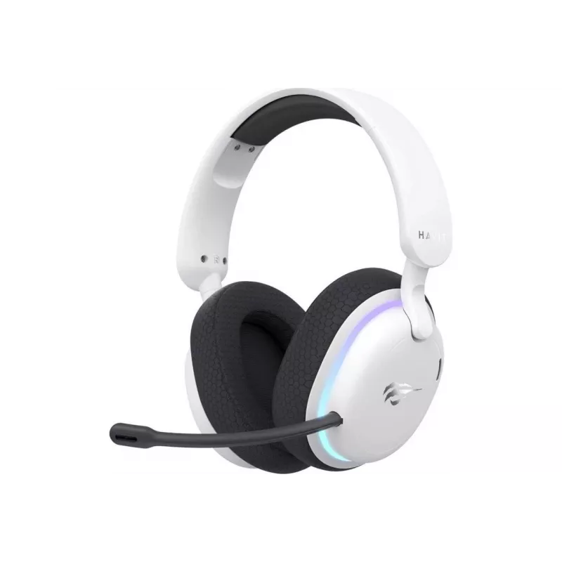 Havit Fuxi-H7 gamingheadset, wit-zwart