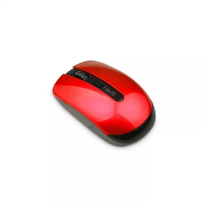 HAVIT MS989GT Universele Draadloze Muis (Zwart & Rood)