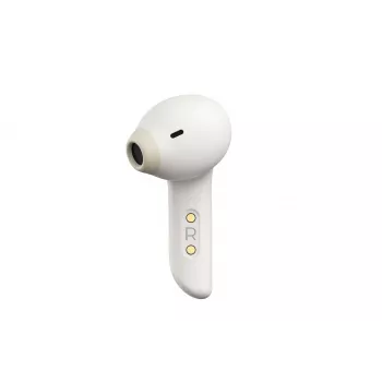 HAVIT TW974 Modern Buds True Wireless Stereo earbuds met Bluetooth 5.3, 10mm drivers, IPX4, touch-bediening, USB-C-oplaadcase, 20u totale speeltijd – beige