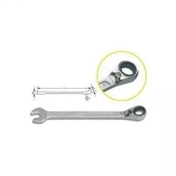 HAZET 606-8 ratel-combinatiesleutel 8 mm