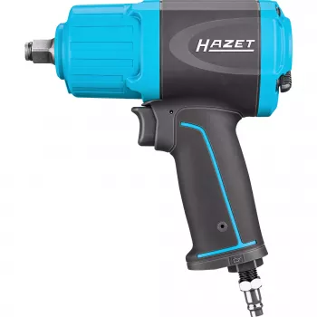 HAZET 9012ECO 1/2 inch slagmoersleutel, max. draaimoment 1700 Nm, blauw/zwart