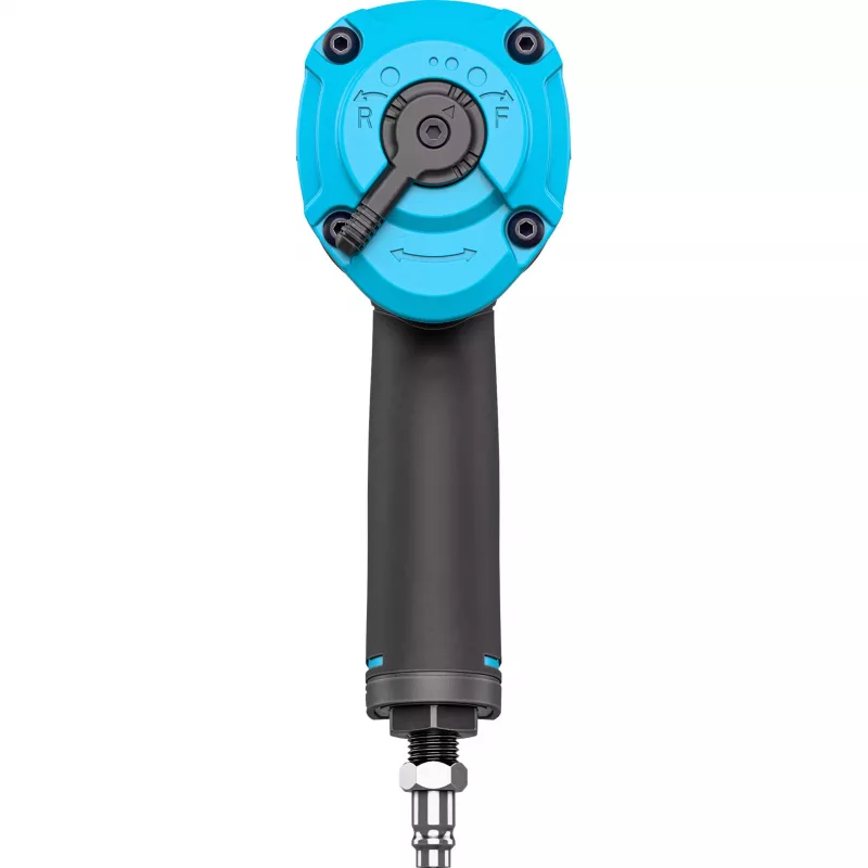 HAZET 9012ECO 1/2 inch slagmoersleutel, max. draaimoment 1700 Nm, blauw/zwart