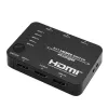 HDCVT HDS-B51 5x1 HDMI 2.0 switch 4K@60Hz HDR10 Dolby Vision HDCP 2.2 18Gbps met IR-afstandsbediening