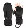 HeatX HEES0029 verwarmde handschoenen met gebreide pullover-boord, 3 verwarmingsstanden, oplaadbare accu's, touchscreen-compatibel, donkergrijs, maat XL, unisex