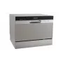 HEINRICH'S 8840 vrijstaande vaatwasser, 12 couverts, 6 wasprogramma's, zilver