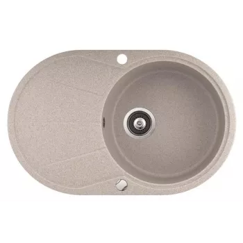 HELIKA spoelbak Clarus SR101-110AW Arctic White graniet-composiet gootsteen