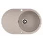 HELIKA spoelbak Clarus SR101-110AW Arctic White graniet-composiet gootsteen