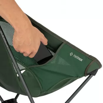 Helinox Chair One (re) opvouwbare campingstoel - bosgroen, gerecycled 600D polyester, DAC aluminium frame, 145 kg belastbaar