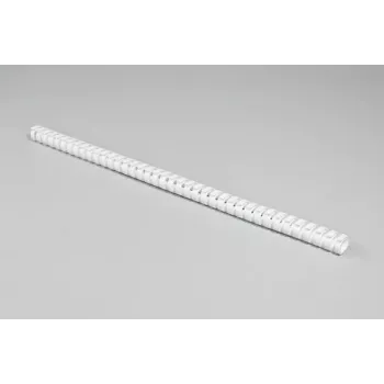 HELLERMANNTYTON FLEX-20SK-PP-WH spiraalveer kabelmanagement huls, wit, 20 mm, 25 m