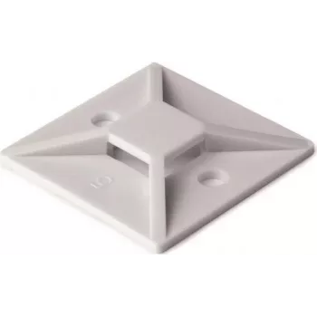 HellermannTyton MB4A kabelbinder-bevestigingsvoet 28x28mm PA66 naturel