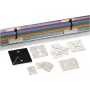 HellermannTyton MB4A kabelbinder-bevestigingsvoet 28x28mm PA66 naturel