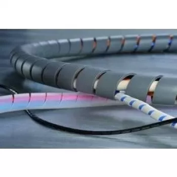 HellermannTyton Helawrap HWPP kabelbeschermingsslang, 10mm, 25m, zwart, polypropyleen, -60°C tot +80°C 161-41101