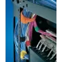 HellermannTyton TEXTIE-5M-PA/PP-BK klittenband-kabelbinder-rol, 5 m x 12,5 mm, zwart, herbruikbaar 130-00020