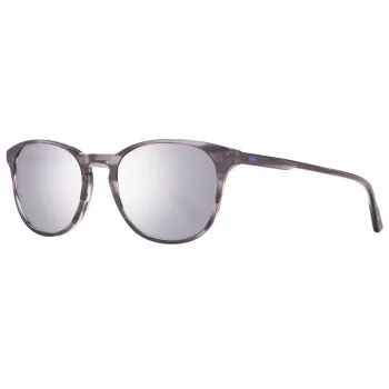 HELLY HANSEN HH5009-C03-50 unisex zonnebril, zwart montuur, rookgrijze glazen, 50 mm